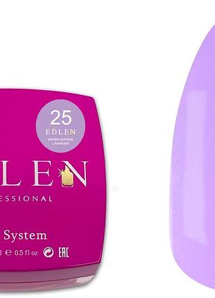 25 жидкий акригель water acrygel lavender edlen 15 мл