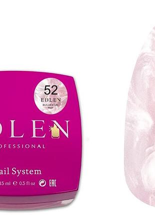 052 моделюючий гель builder gel pearl edlen 15 мл