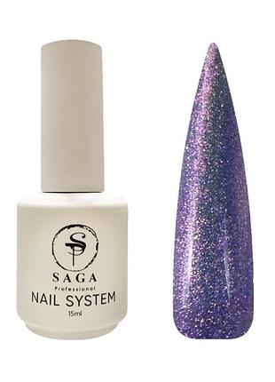 №46 saga professional гель для нарощування liquid gel, 15 мл