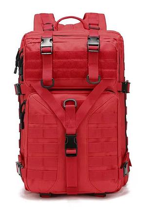Рюкзак ze093 тактический военный 45л красный