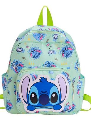 Рюкзак маленький дитячий 10711 ліло та стіч зелений