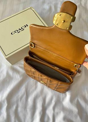 Сумка pillow tabby quilted in camel 4