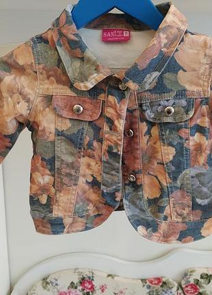 Джинсовка две штуки размер 92-98 на 2-3 года