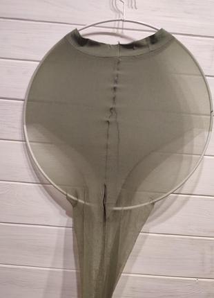 Колготки с трусиками бикини,цвета хаки xl 15 ден