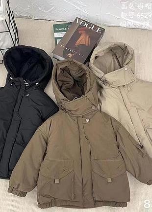 Детская демисезонная куртка в трех цветах 110-150 см 120