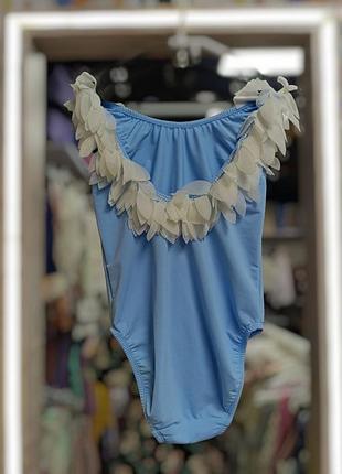 Детский купальник для девочки цельный на разный возраст в разных цветах 74-140 см 128