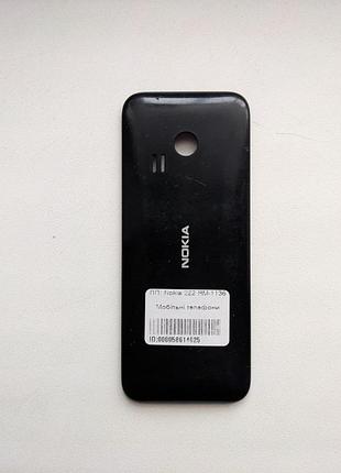 Задня кришка nokia 222, rm-1136 black бу
