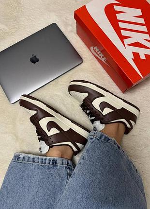 Nike sb dunk low cacao wow
