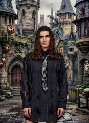 Кольчужа краватка, довга версія унісекс unisex