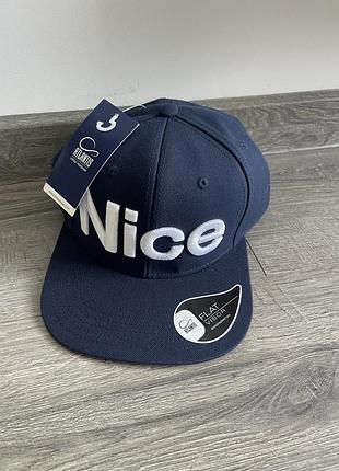 Кепка-бейсболка "nice"