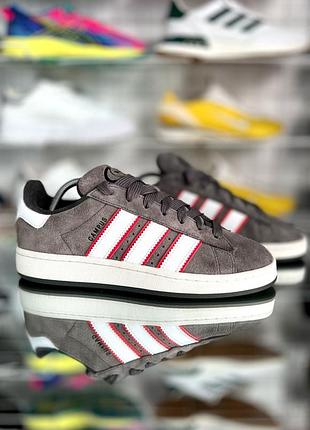 Кроссовки adidas campus 43 размер серые замша демисезонные