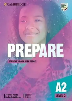 Student's book "prepare"  a2 level 2