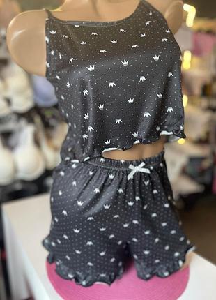 Піжама топ шорти