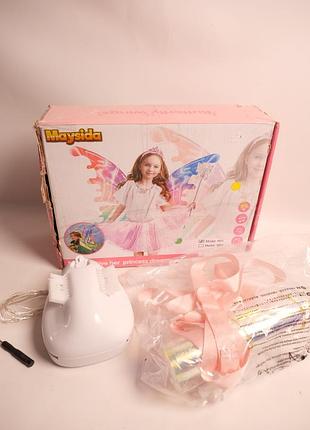 Музыкальные крылья maysida светящиеся и двигающиеся для девочки от 3 лет