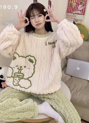 Піжама махрова на дівчинку 140-176 зріст no180.9 164