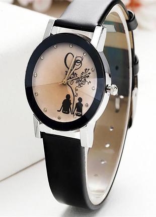 Женские часы (коллекция). кварцевые, круглый циферблат. модный дизайн: цветы, звездное небо, классика.