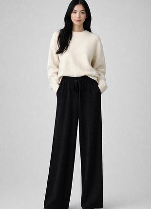 Теплі жіночі штани з вовни