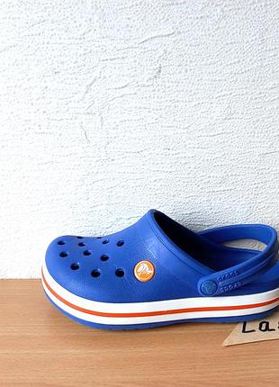 Чудові крокси сабо crocs crocband c13/30-31р. устілка 19,8 см.