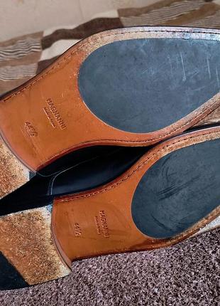 Туфли моноски magnanni marco ii monk strap leather 5