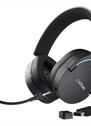 Гарнитура игровая wireless dual 24ггц bluetooth 71 surround 50мм rgb 22ч аккумулятор pc ps5 ps4 switch черный