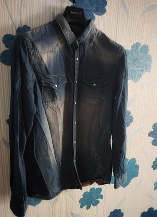 Джинсова сорочка blue ridge