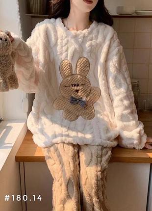 Піжама махрова на дівчинку 140-176 зріст №180.14 146