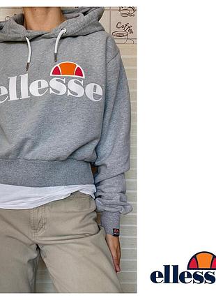 Серый худи ellesse