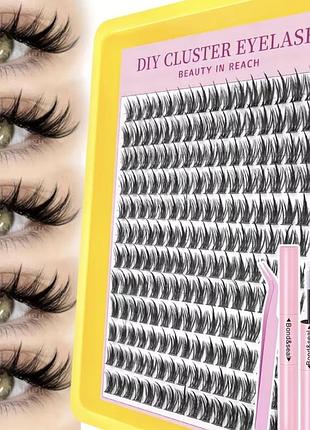 Накладні вії косплей вії пучками війки накладные реснички