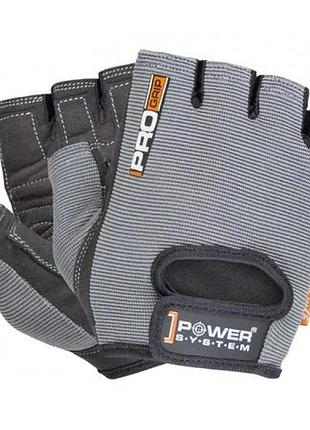 Перчатки для фитнеса power system ps-2250, grey l