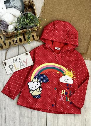 Яскрава вітровка дівчаткам 4-5 років