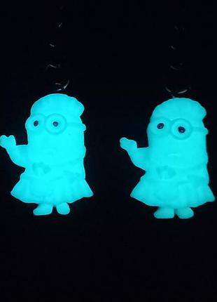 Брелок, що світиться - міньйон 3. 2