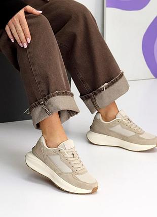 Кросівки натур замша