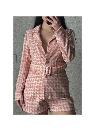 Стильний модний костюм піджак і шорти