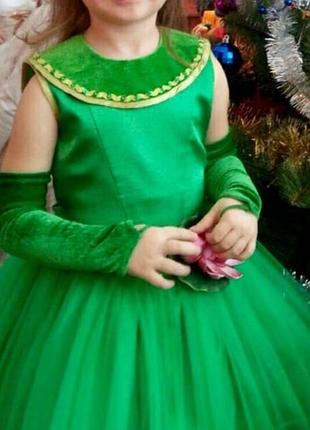 Костюм жабки для дівчинки 4 роки