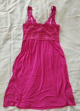 Розовая ночная рубашка, hunkemoller, s