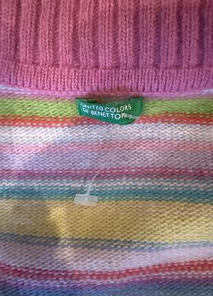 Кофта benetton на дівчинку 4 роки 3