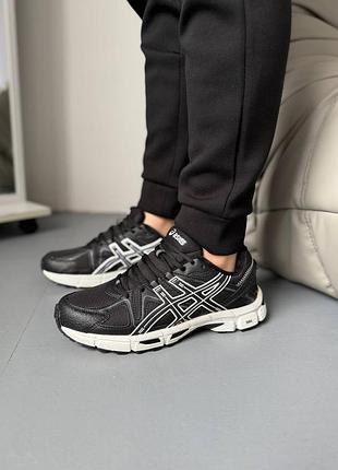 Asics gel-kahana 8 black white gore-tex