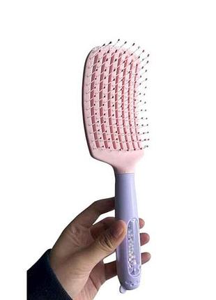 Гребінець для волосся масажка пластик продувна арт.sm-402 тм prc
