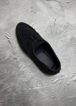 Замшеві туфлі лофери 6