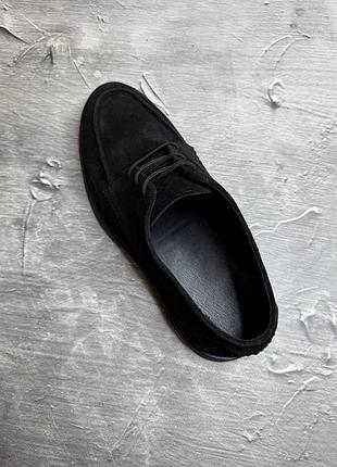 Замшеві туфлі лофери 4