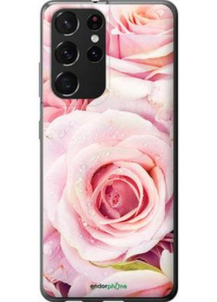 Чохол на samsung galaxy s21 ultra (5g) троянди "525u-2116-7673"