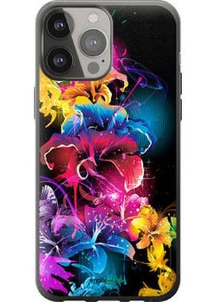 Чехол на iphone 13 pro max абстрактные цветы "511u-2371-7673"