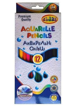 Карандаши цветные 12кол. акварельн. 1412c aquarelle class тм class