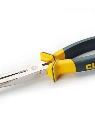 Длинногубцы cr-v l=200мм обрезиненные удлиненные тм сила