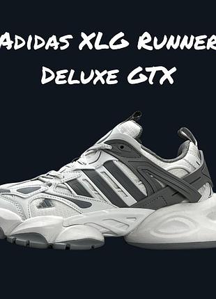 Adidas xlg runner deluxe gtx white grey