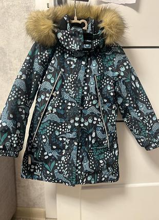 Зимова куртка для дівчинки reimatec muhvi  122