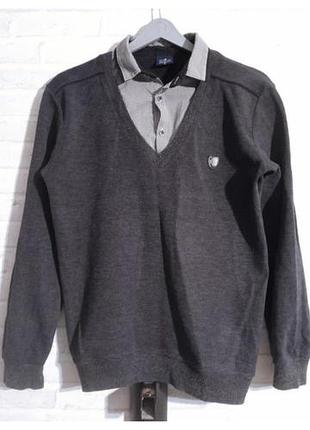 Турецкий пуловер м, в красивом состоянии