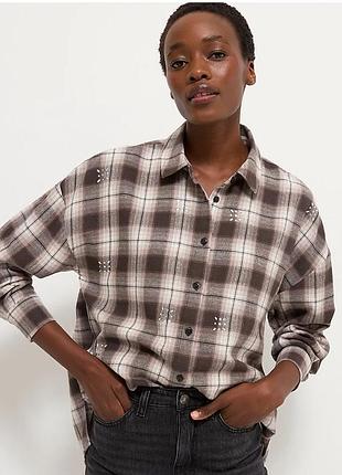 Фланелєва сорочка в клітинку