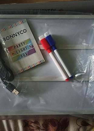 Светодиодный световой короб для декора bonnyco