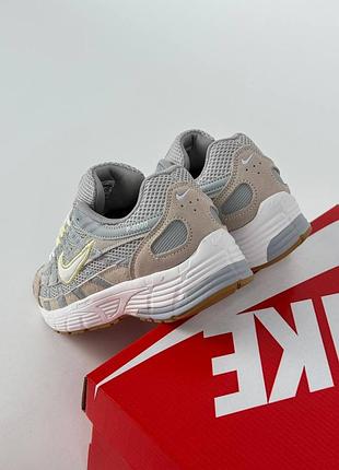 Nike p-6000 w light grey beige 3